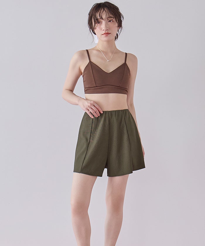 ハイウエストシンプルショートパンツ/水着【メール便可／60】 | SEA DRESS