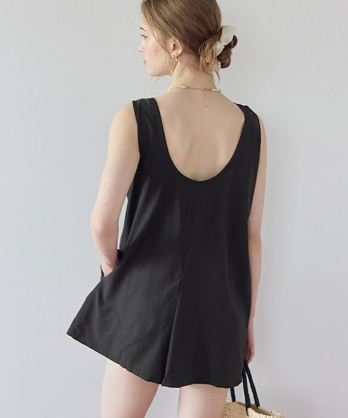 シンプルタンクトップオールインワン/水着 | SEA DRESS