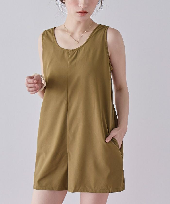 シンプルタンクトップオールインワン/水着 | SEA DRESS