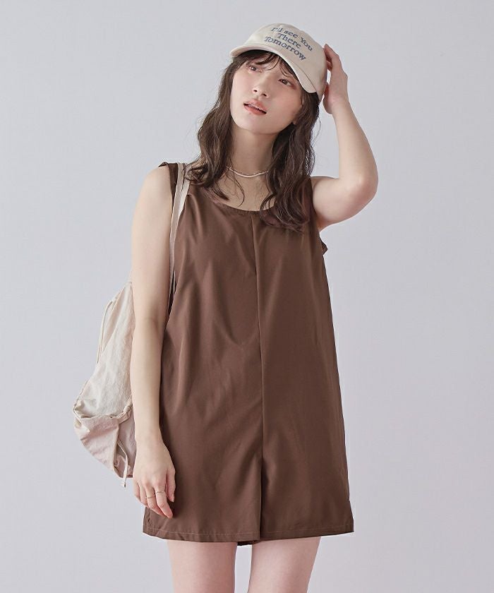 シンプルタンクトップオールインワン/水着 | SEA DRESS