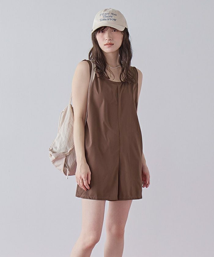 シンプルタンクトップオールインワン/水着 | SEA DRESS