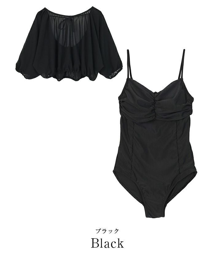 【すっさん様】ワンピースと水着セット ショートシアートップス×ワンピース/セット水着 | SEA DRESS