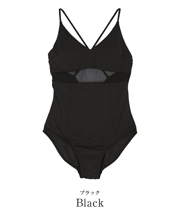 シアーラインデザインワンピース/水着 | SEA DRESS