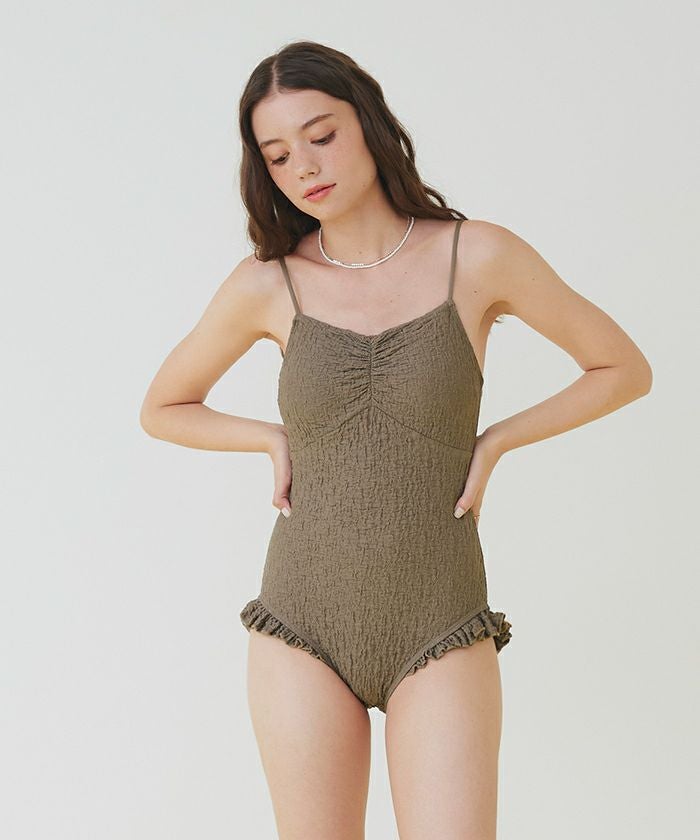 ボレロ付フリルデザインワンピース/セット水着 | SEA DRESS