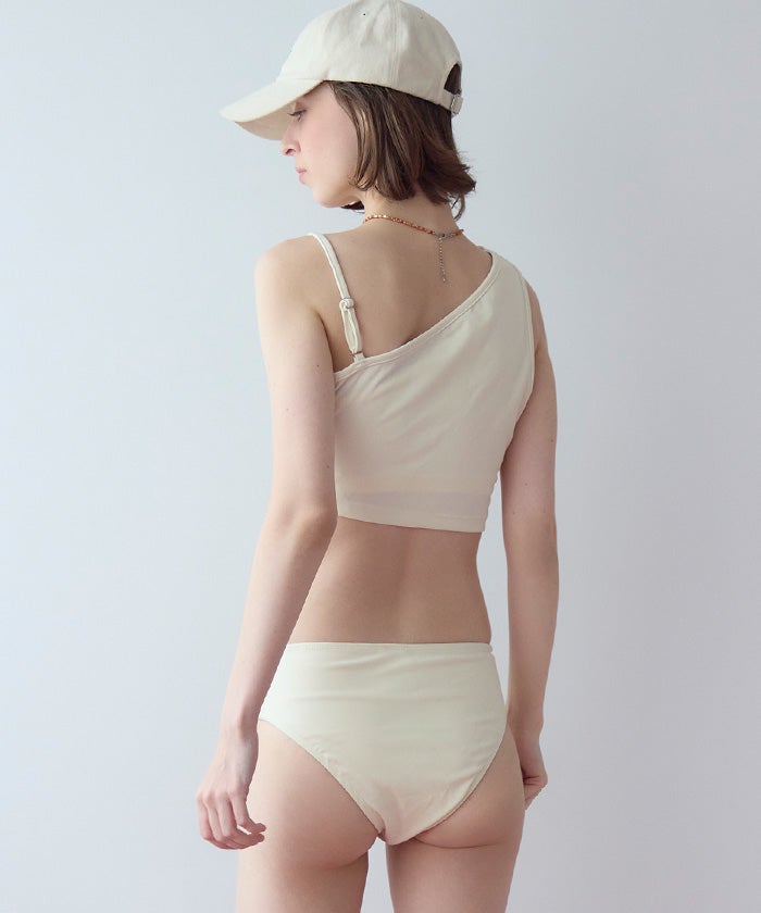 ショートパンツ付タックビキニ/セット水着 | SEA DRESS