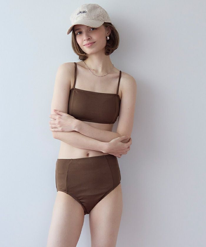 4点セット/リラックストップス&ショートパンツ付ビキニ/水着 | SEA DRESS