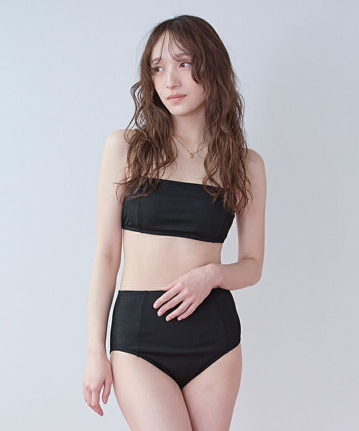 4点セット/リラックストップス&ショートパンツ付ビキニ/水着 | SEA DRESS