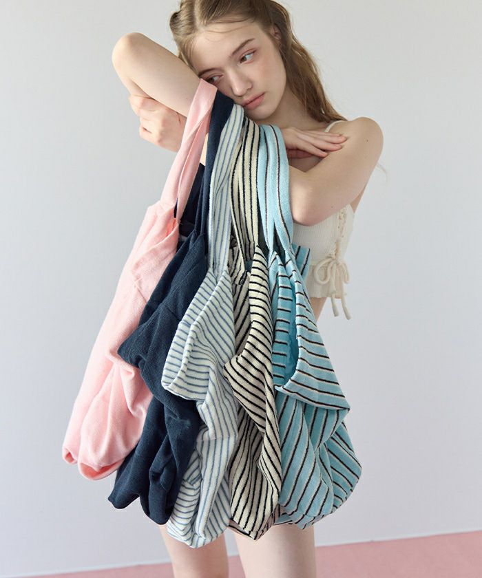 パイル地ビッグトートバッグ【メール便可／100】 | SEA DRESS