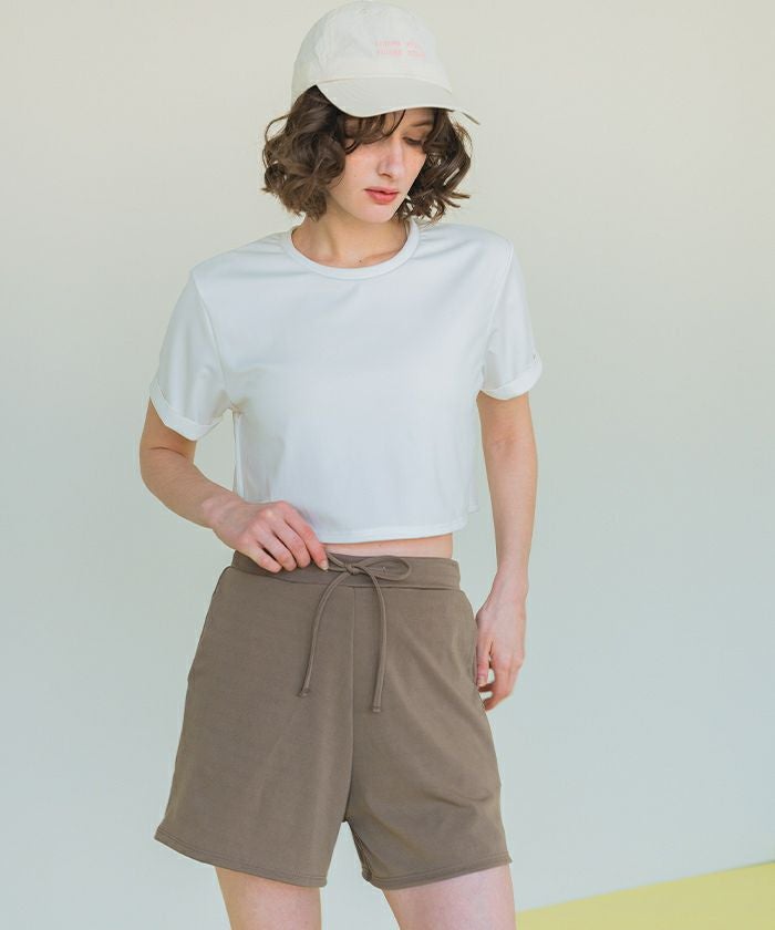 4点セット/半袖Tシャツ×ショートパンツ×ビキニ/水着 | SEA DRESS 4点セット/半袖Tシャツ×ショートパンツ×ビキニ/水着 | SEA DRESS