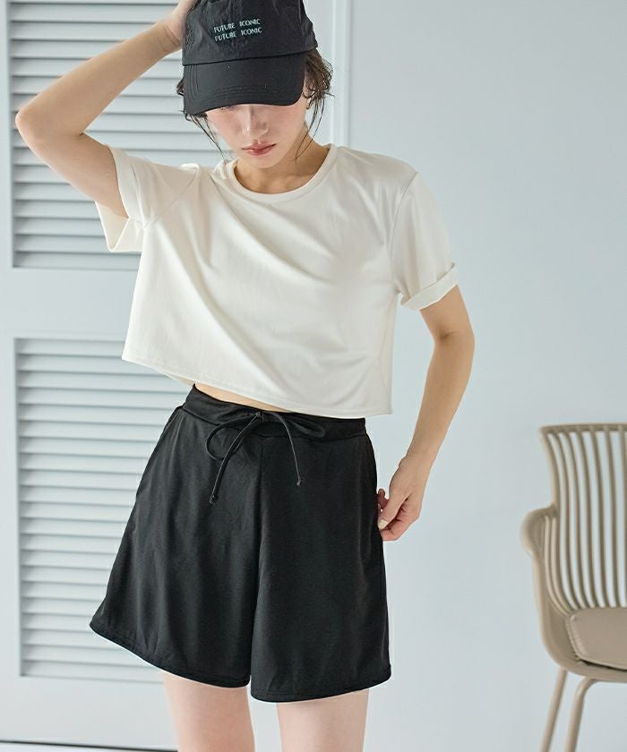 4点セット/半袖Tシャツ×ショートパンツ×ビキニ/水着 | SEA DRESS 4点セット/半袖Tシャツ×ショートパンツ×ビキニ/水着 | SEA DRESS