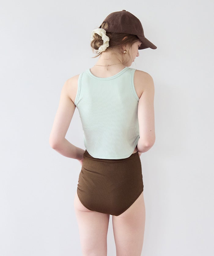 3点セット/ショートパンツ×タンクトップビキニ/水着 | SEA DRESS