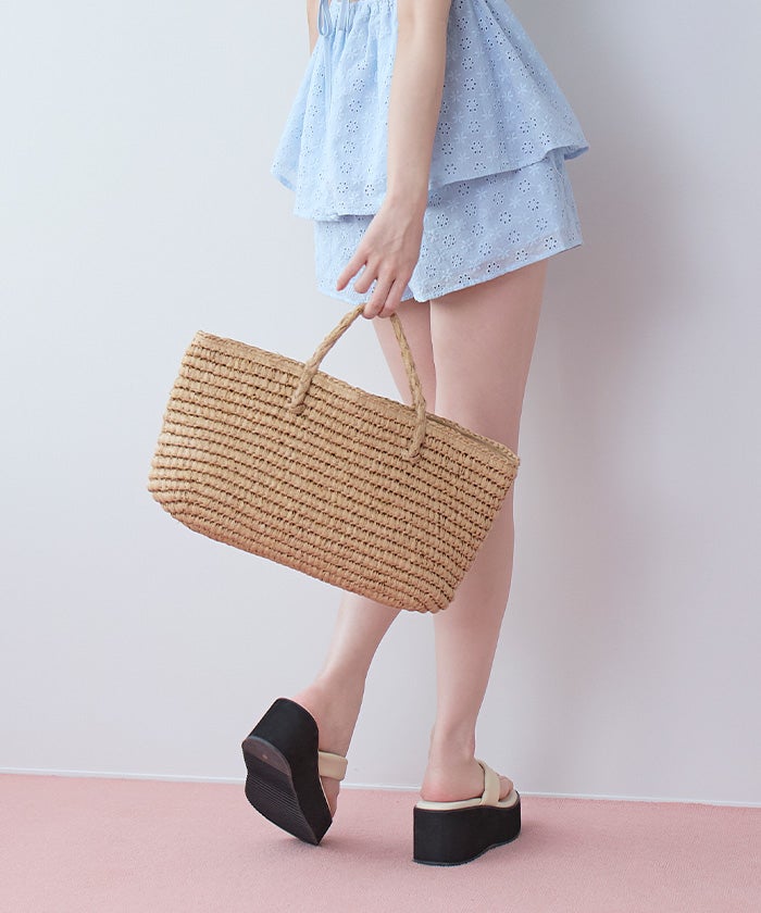 厚底ラウンドトゥトングサンダル | SEA DRESS