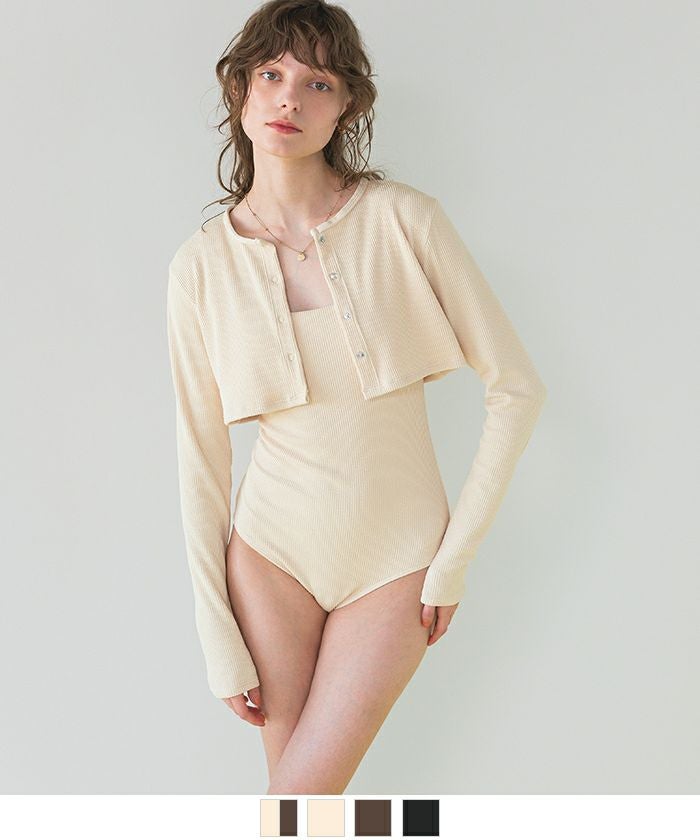 長袖カーディガン付ワンピース/セット水着 | SEA DRESS