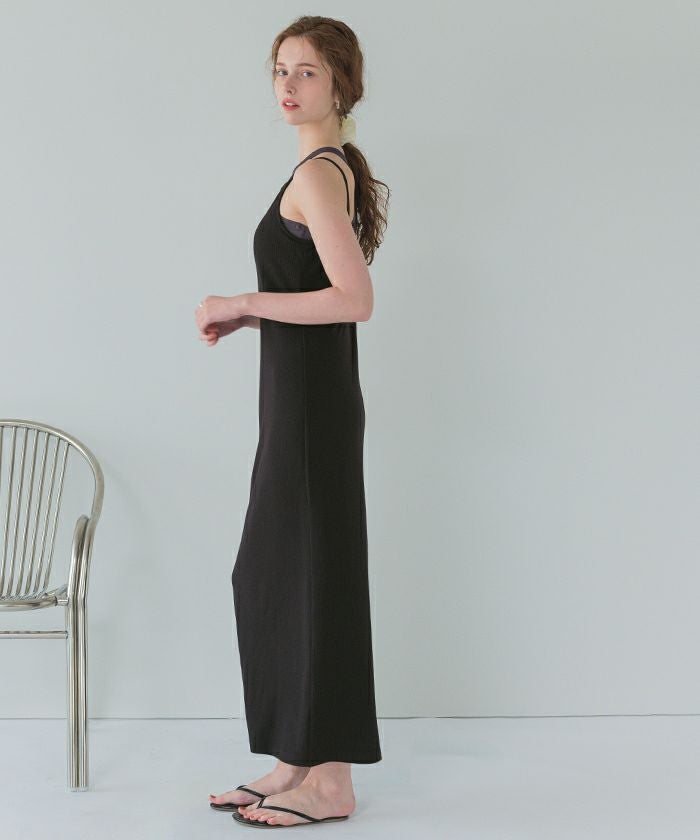 バックオープンデザインキャミソールワンピース | SEA DRESS
